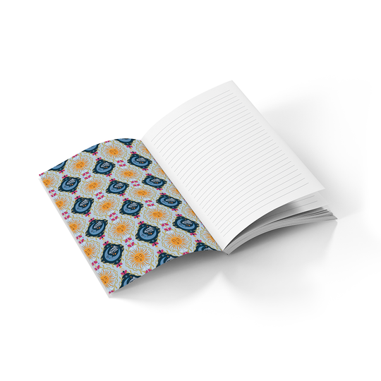 Moon Tarot Soft Touch Classic Layflat Notebook Journal