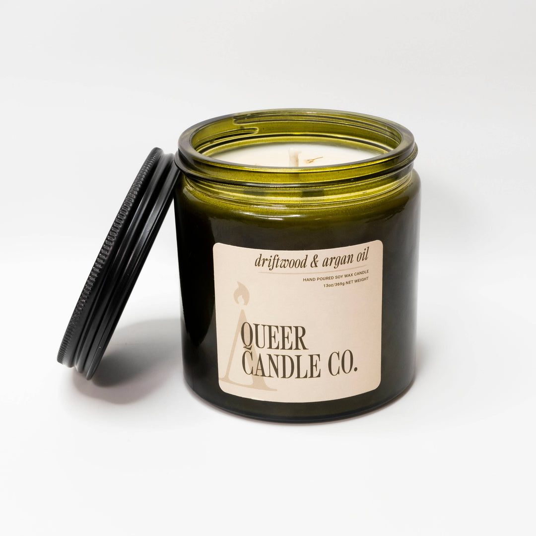 Non Toxic Candle| Driftwood & Argan Oil