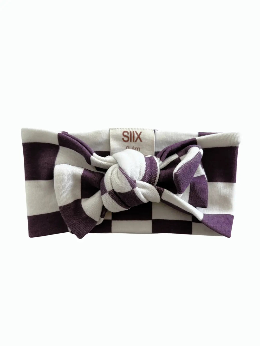 Checkerboard Organic Baby Bow