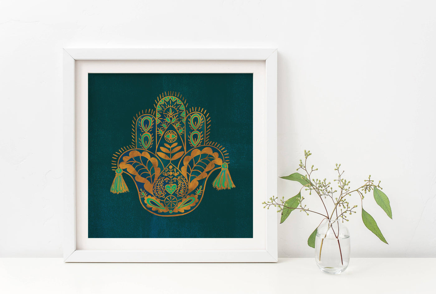 Hamsa 8x8 Art Print