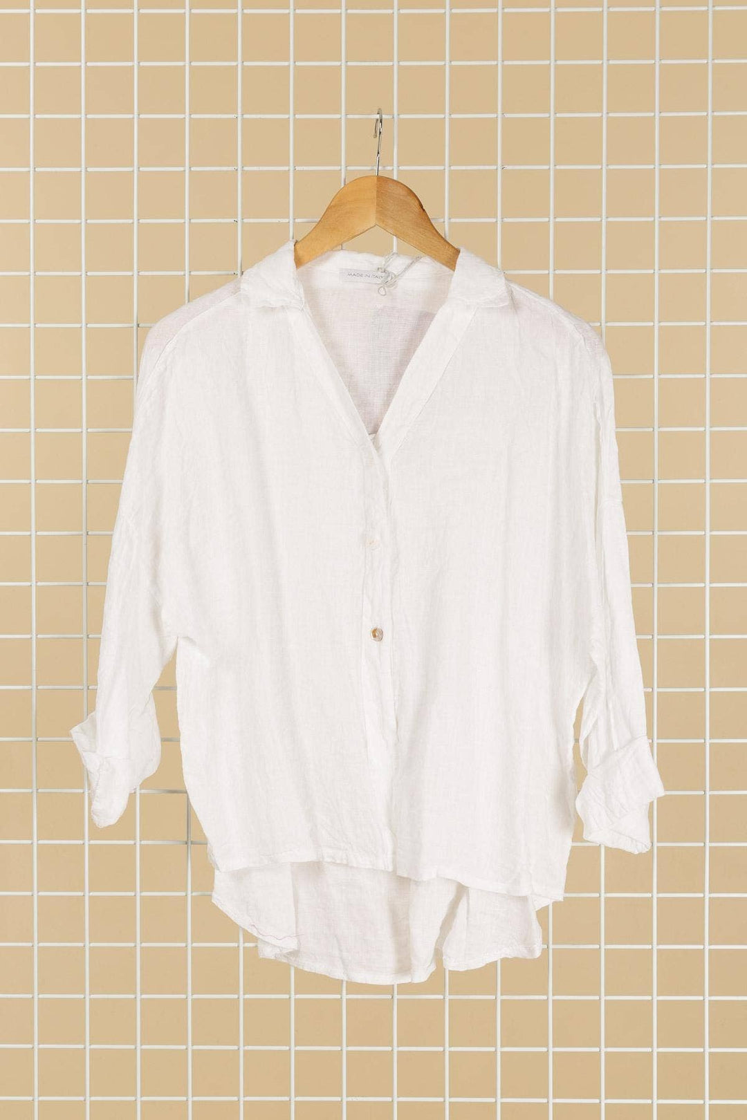 Standard Italian Linen Button Up