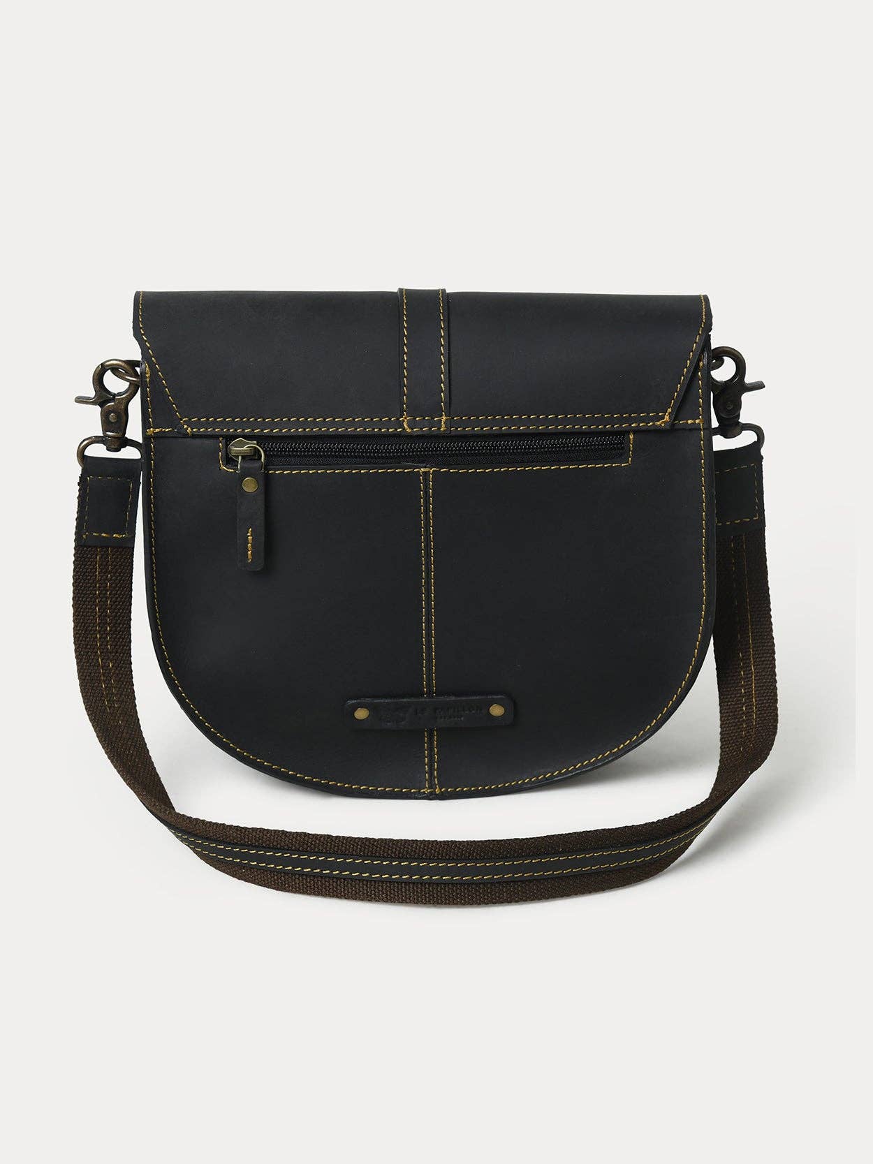 Le Papillon Anna Black Leather Handbag - Simple Good