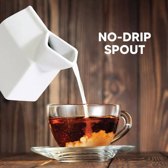 Ceramic Milk Carton Creamer