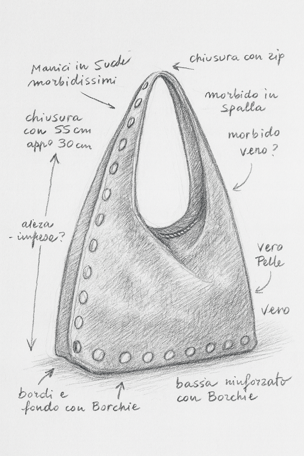 Sonia Suede Hobo Bag