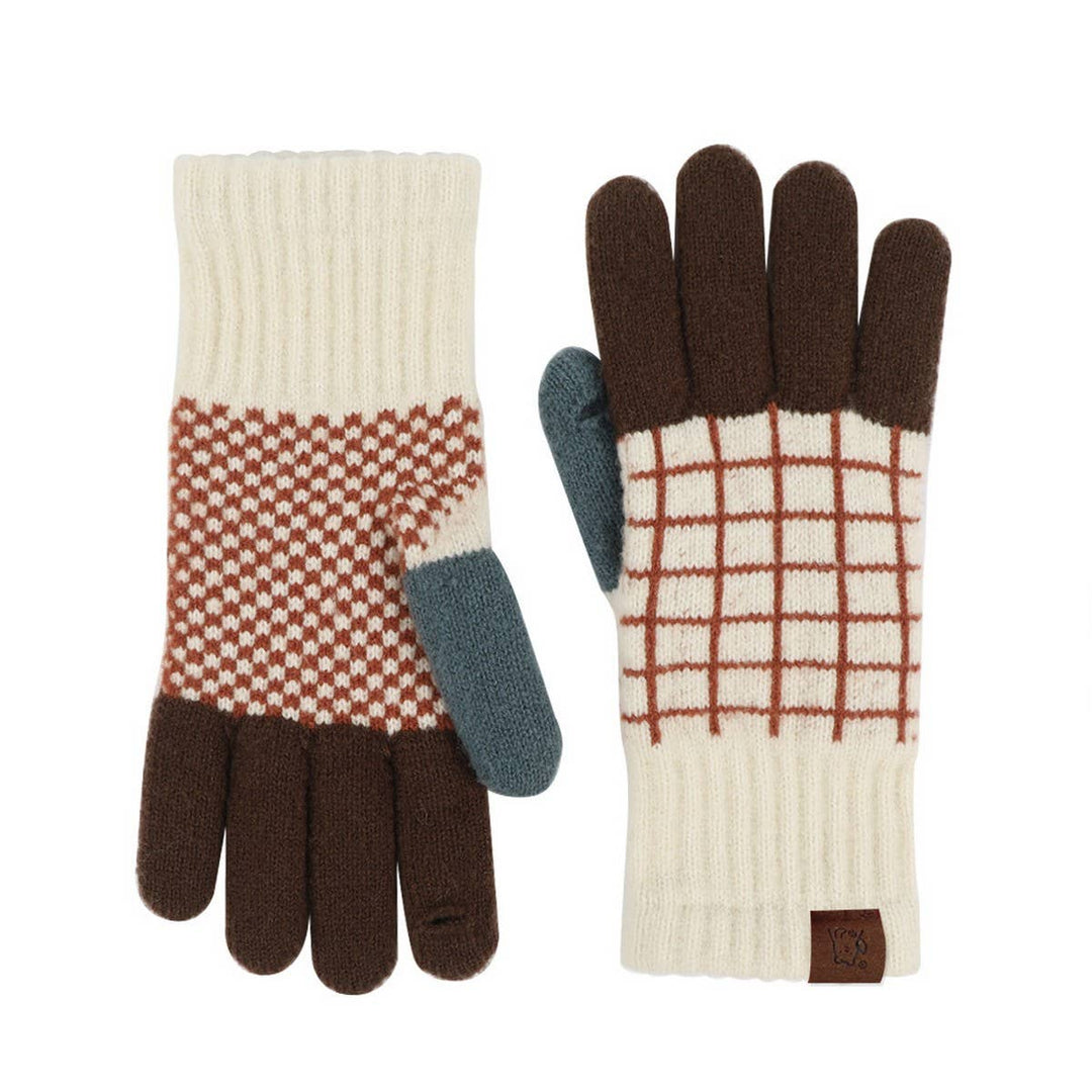 Pattern Knit Gloves