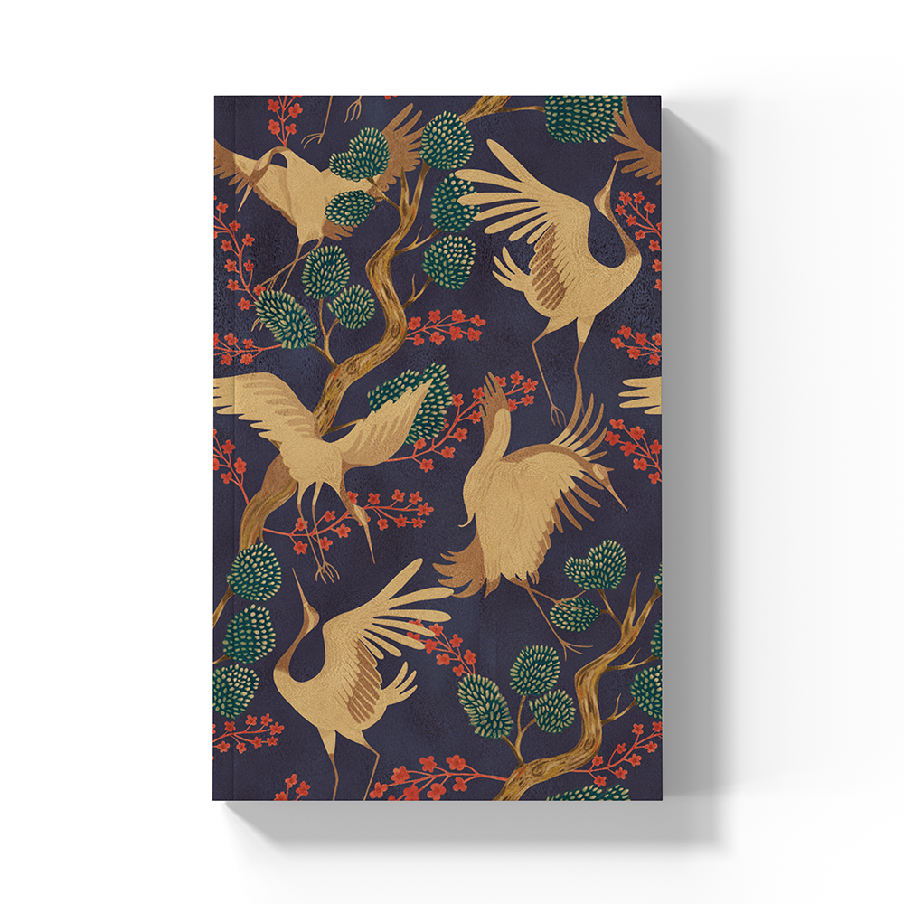 Cranes Soft Touch Classic Layflat Notebook