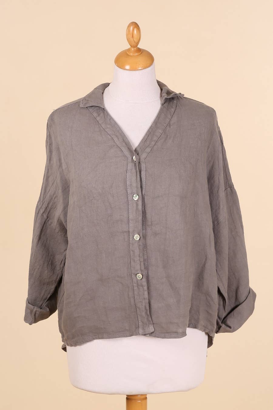 Standard Italian Linen Button Up