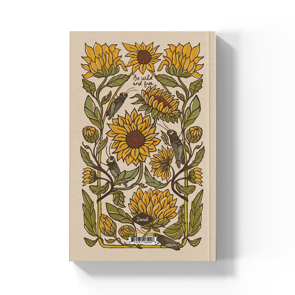 Sunflower Soft Touch Classic Layflat Notebook