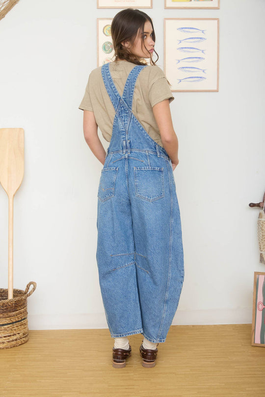 Exposed Seam Cotton Short Sleeve