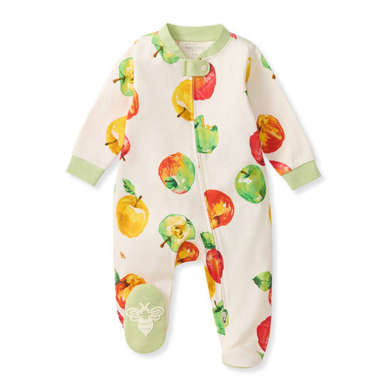Apple Picking Organic Cotton Sleep & Play Footed