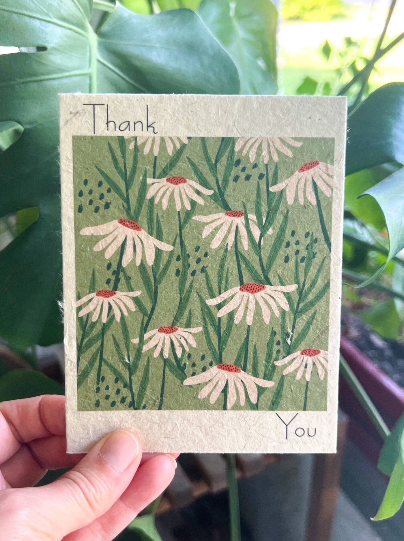 Thank You Flower Seed Card