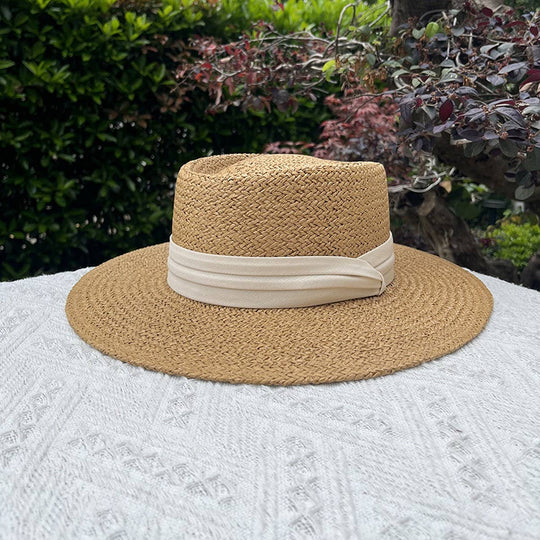 Thin Paper Braid Sun Hat