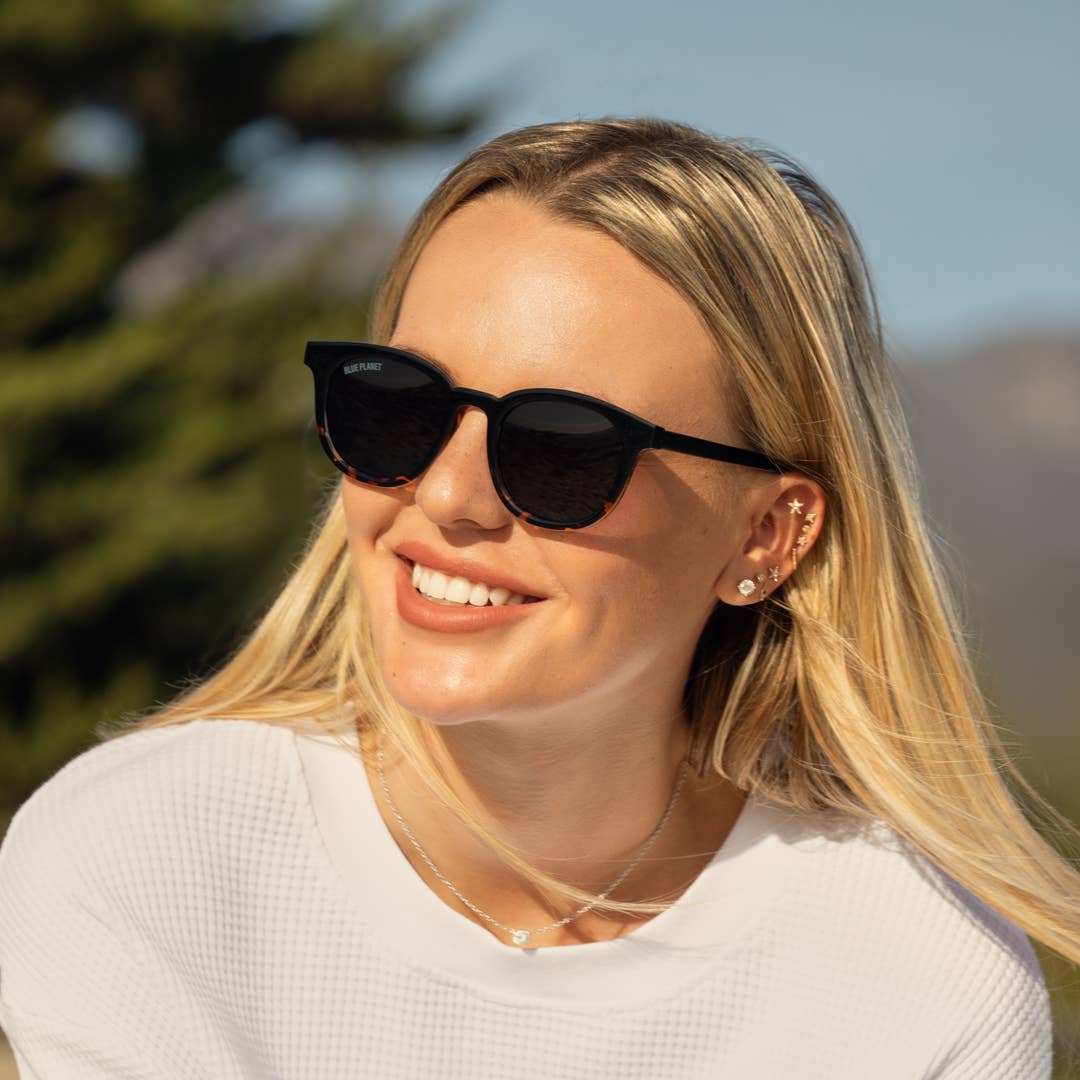 Gram Onyx To Walnut Tortoise Fade Sunglasses