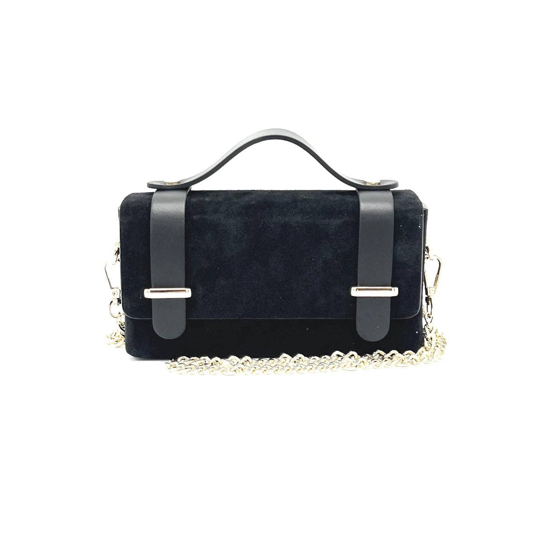 Genuine Italian Suede Mini Clutch