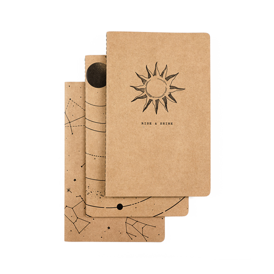 Science & Astronomy Skinny Notebook Set of 3