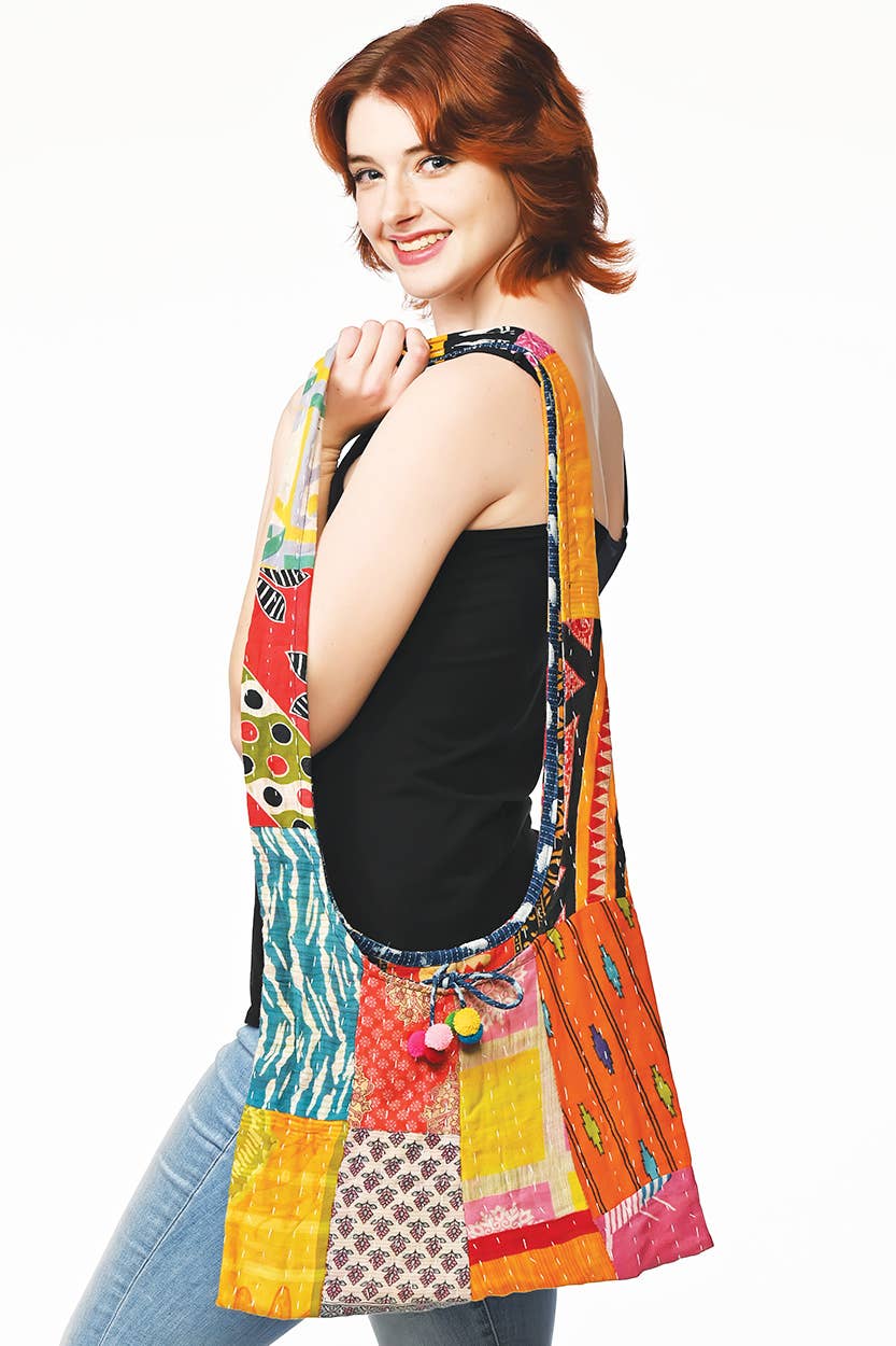 Kantha Jhola Bag