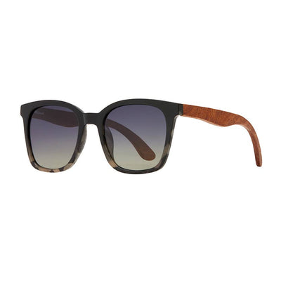 Alaina - Ivory Tortoise / Walnut Wood  Sunglasses