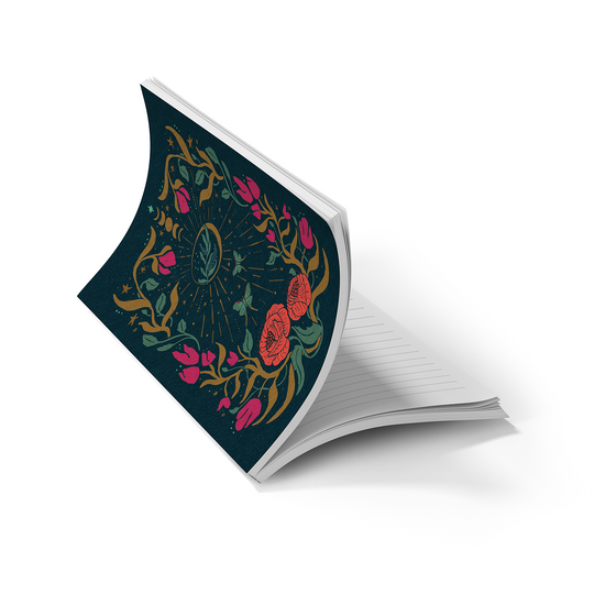 Winter Solstice Soft Touch Classic Layflat Notebook