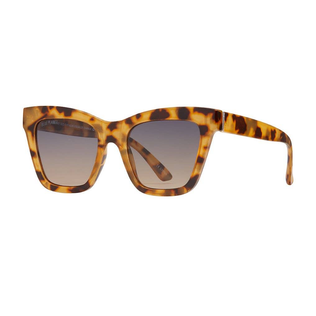 Mari -  Honey Tortoise Sunglasses