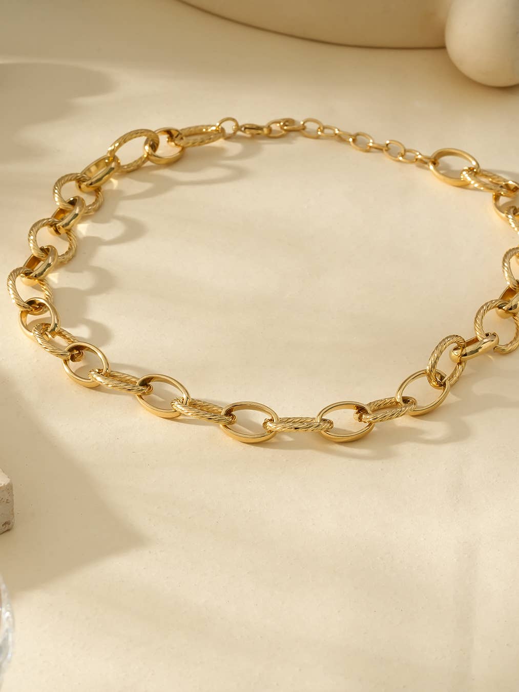 Chunky Gold Chain Necklace