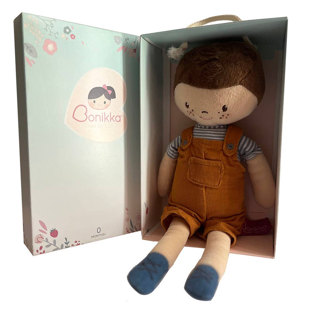 Tikiri Toys LLC Tim with Yellow Dungarees - Simple Good
