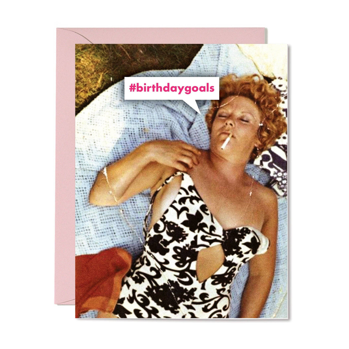 Birthday Goals - Card