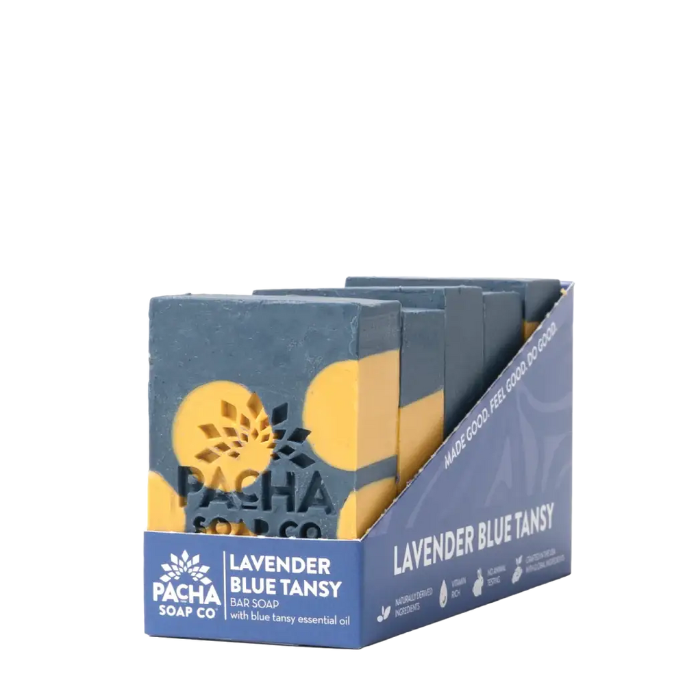 Pacha Lavender & Blue Tansy Bar Soap