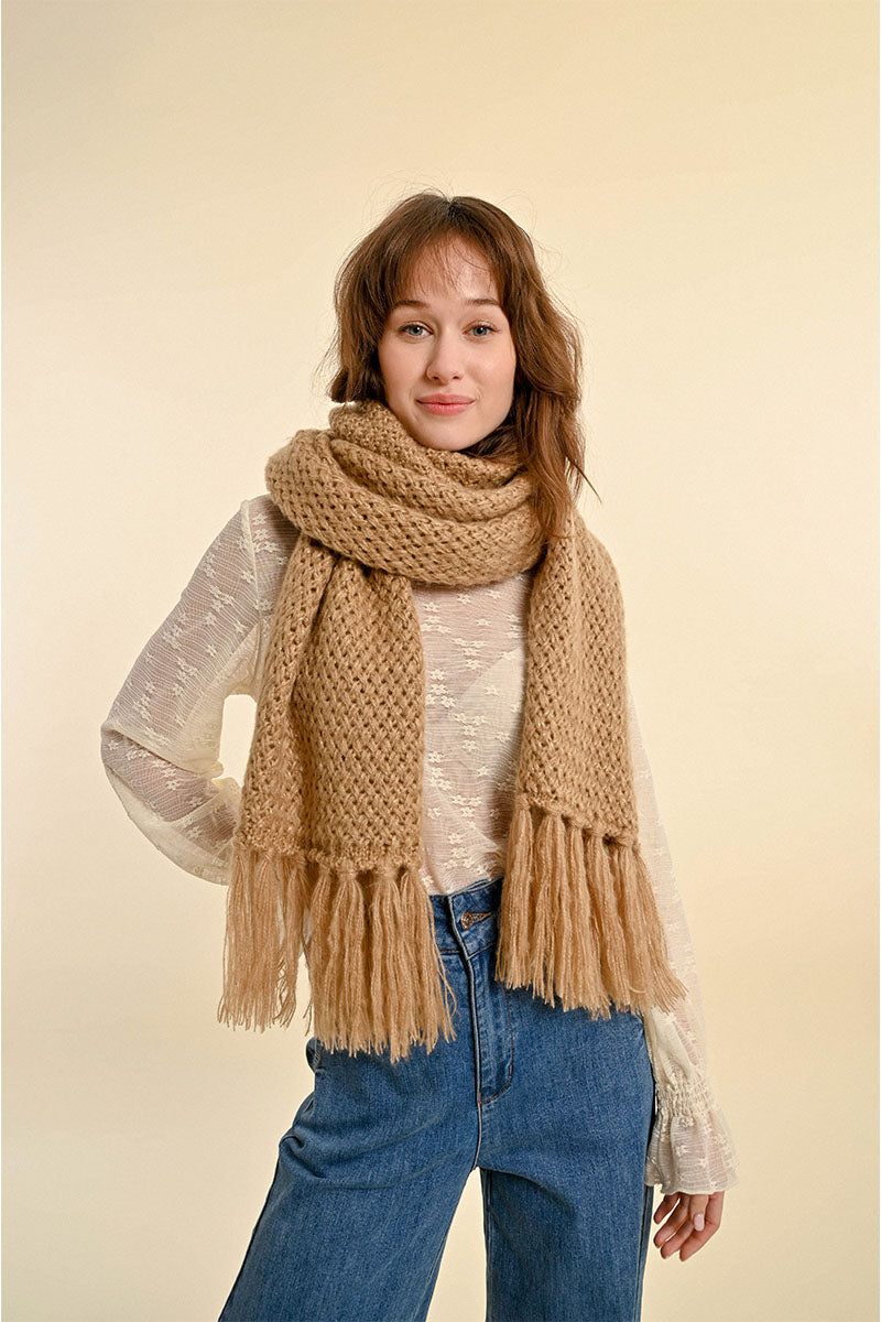 Ladies Knitted Scarf