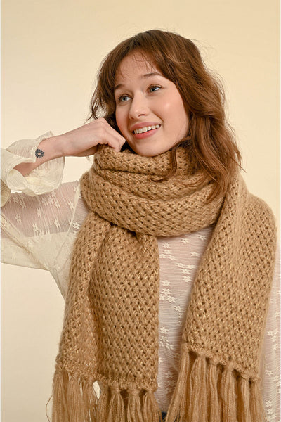 Ladies Knitted Scarf