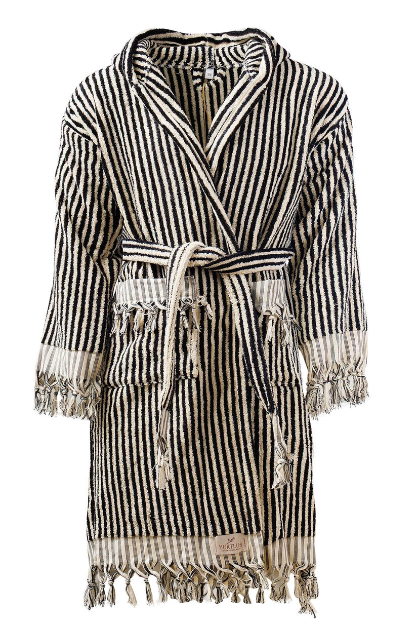 Handwoven Turkish Cotton Bath Robe