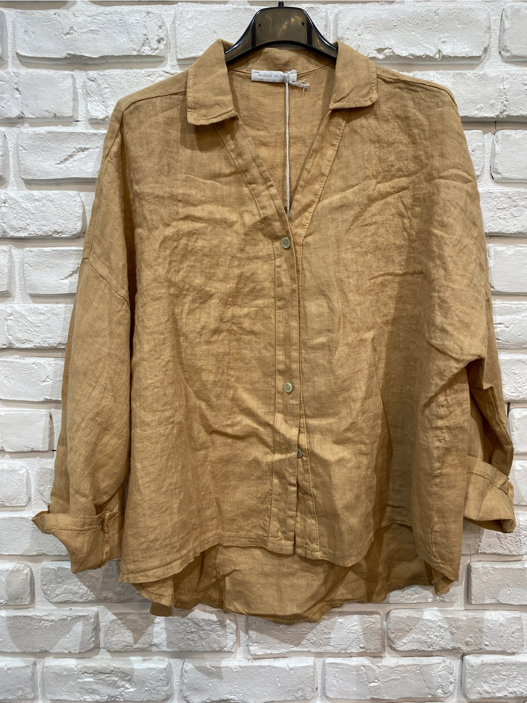 Standard Italian Linen Button Up
