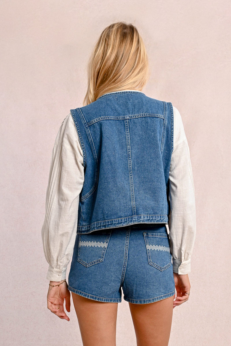 Denim Vest