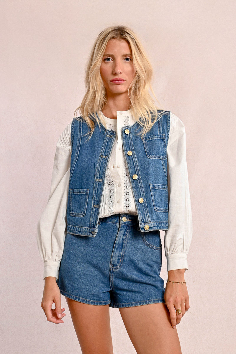 Denim Vest