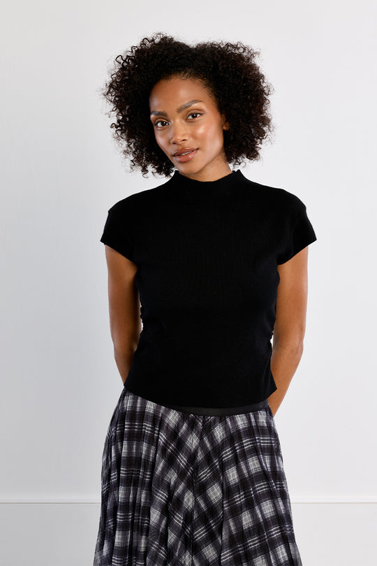 Black Basic Sweater