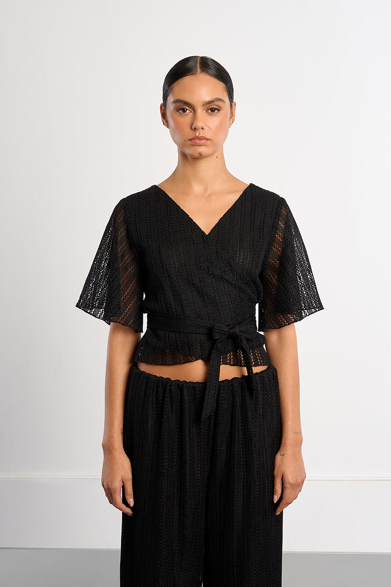 Wrap Blouse