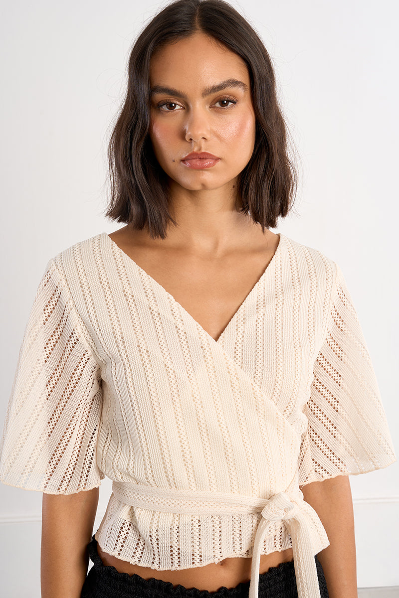 Wrap Blouse
