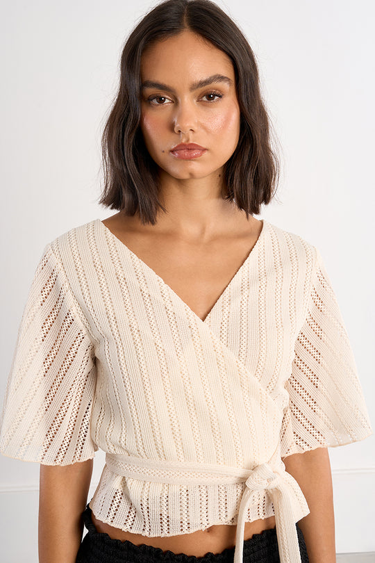 Wrap Blouse
