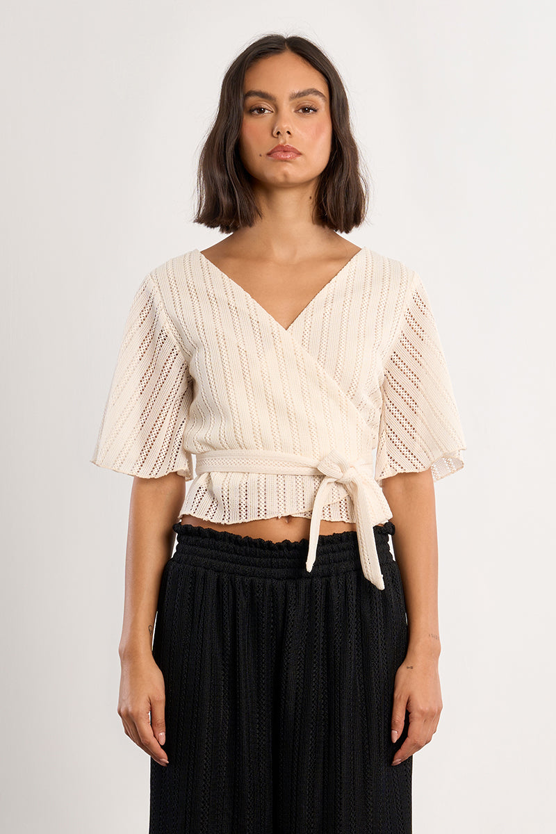 Wrap Blouse
