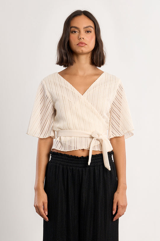 Wrap Blouse