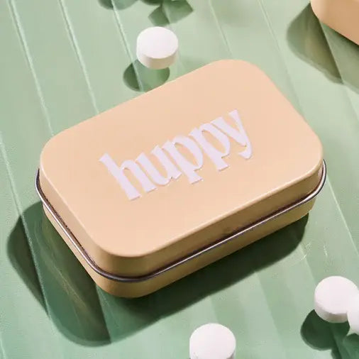 Huppy Storage Tin for Toothpaste/Mouthwash Tablets