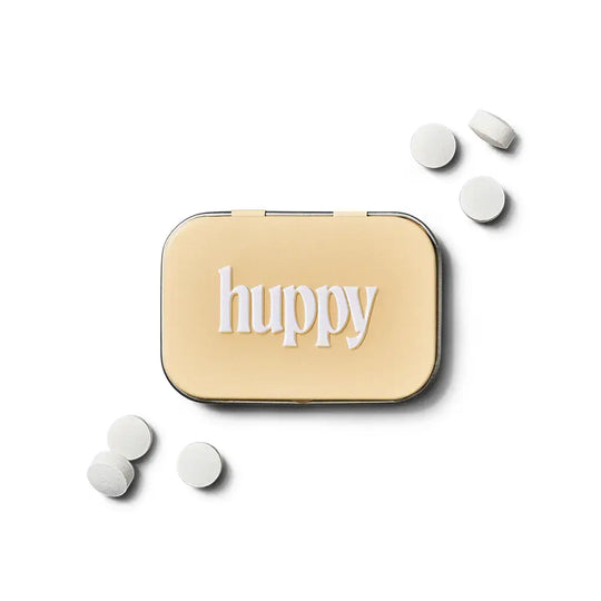 Huppy Storage Tin for Toothpaste/Mouthwash Tablets