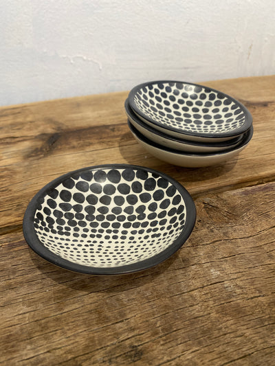 Global Crafts Black and White Soapstone Dish - Simple Good