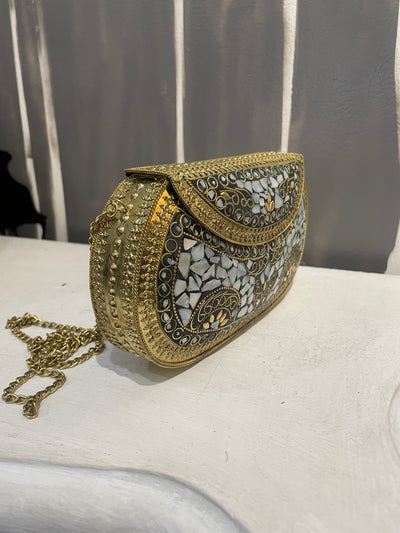 Mosaic Metal Purse