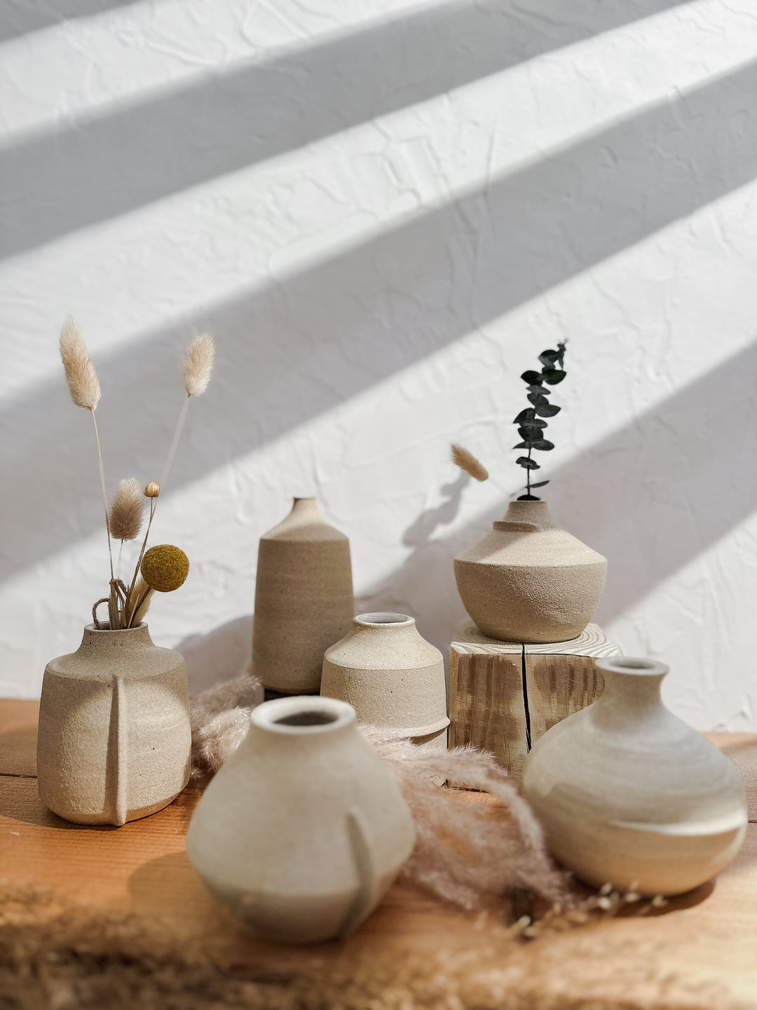 Good Hearted Woman Neutral Tone Bud Vase - Simple Good