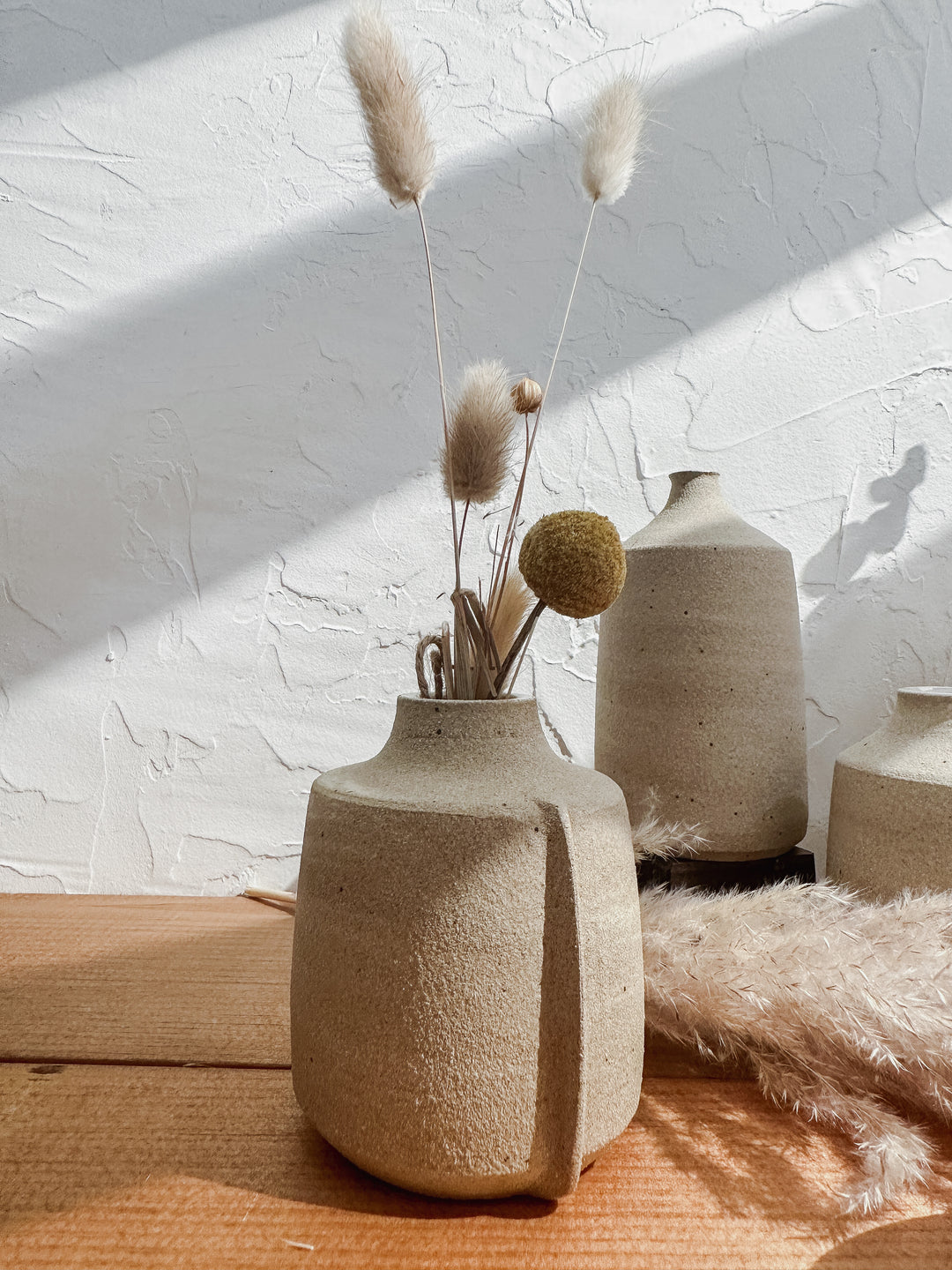 Good Hearted Woman Neutral Tone Bud Vase - Simple Good