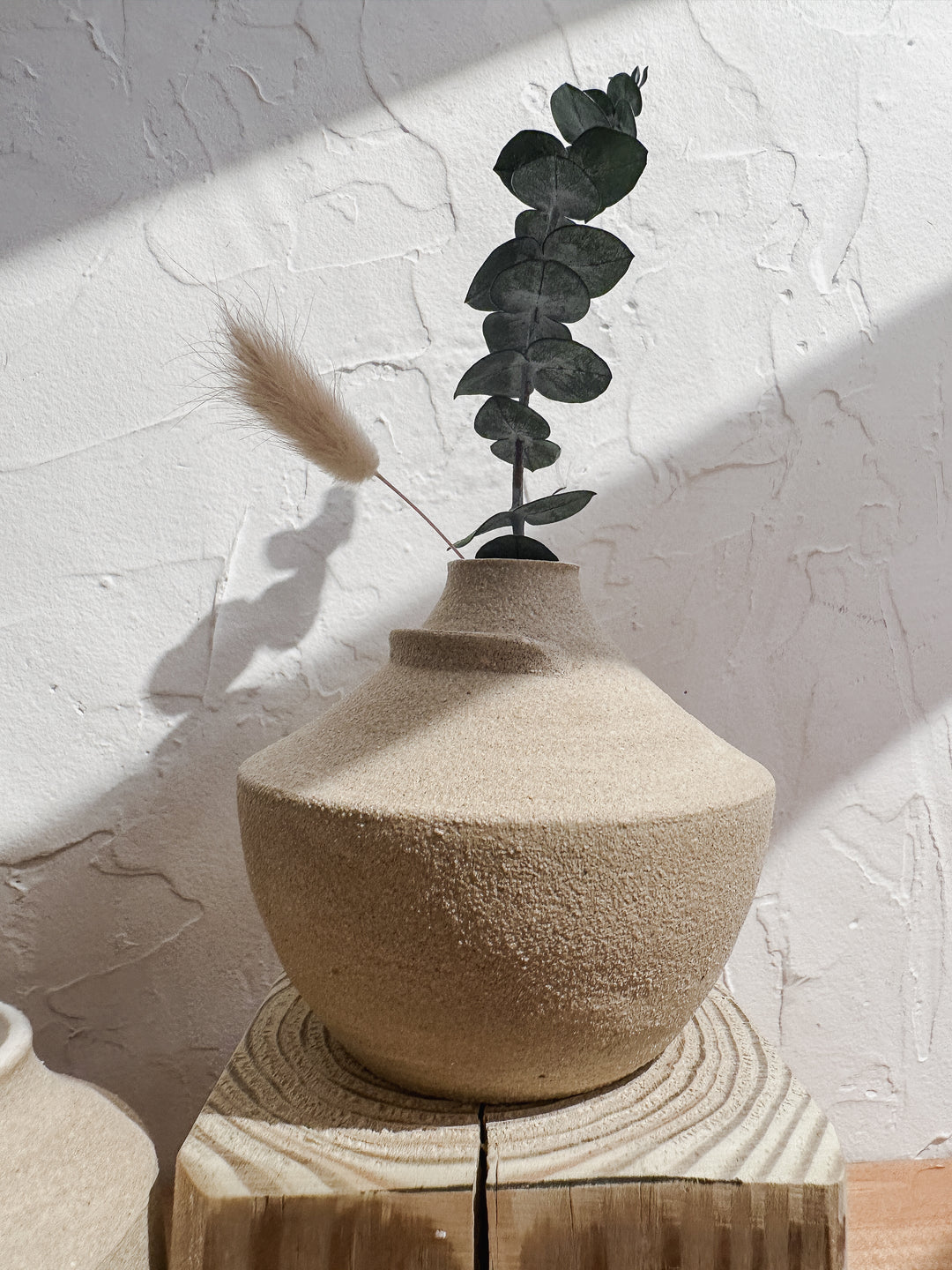 Good Hearted Woman Neutral Tone Bud Vase - Simple Good