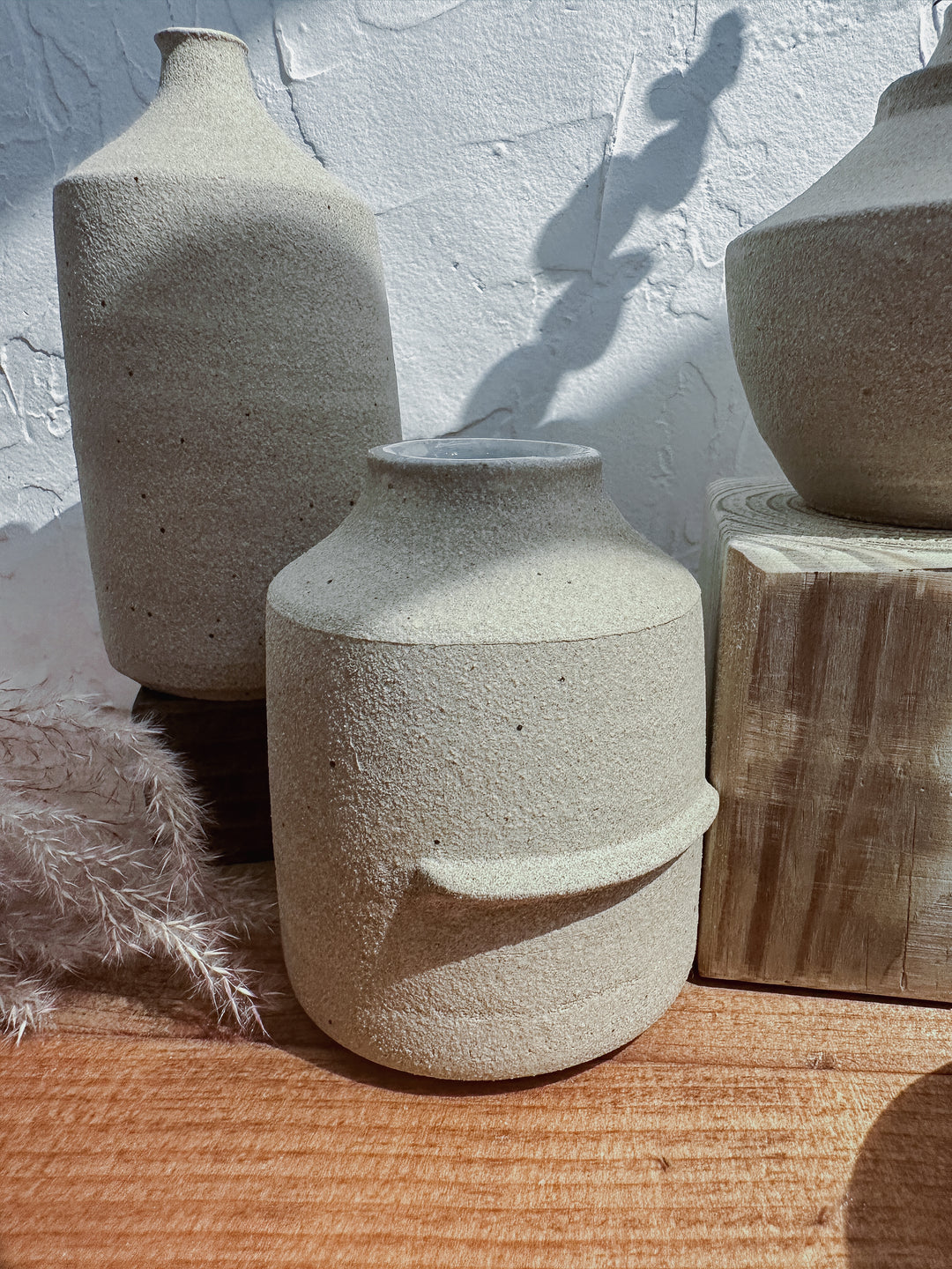 Good Hearted Woman Neutral Tone Bud Vase - Simple Good