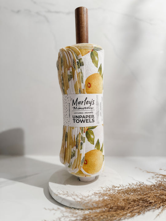Marley's Monsters Prerolled Vintage Lemon UNpaper Towels - Simple Good