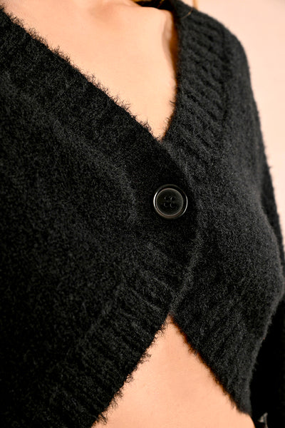 Black Bolero Sweater