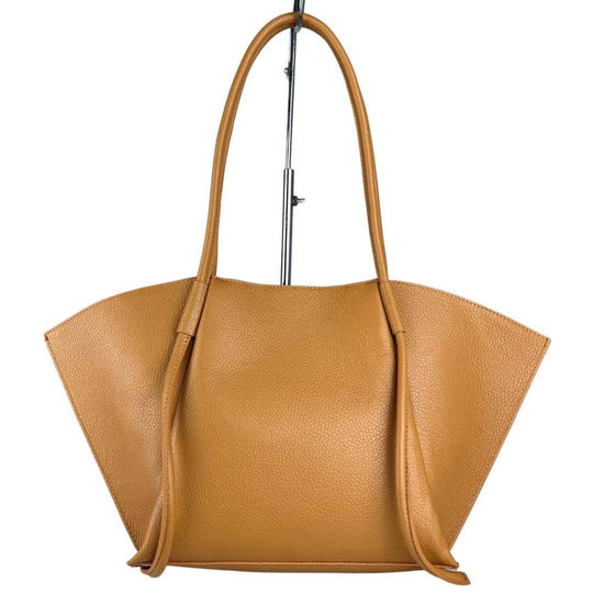 Minimalist Italian Leather Shoulder Bag